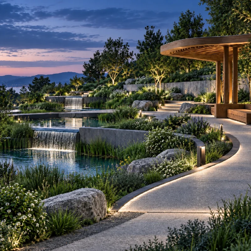 Concept & Future Landscape Design representative design