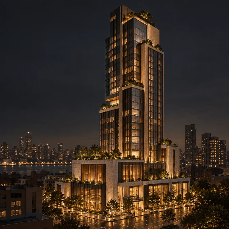 High-Rise & Mixed-Use Architecture representative design