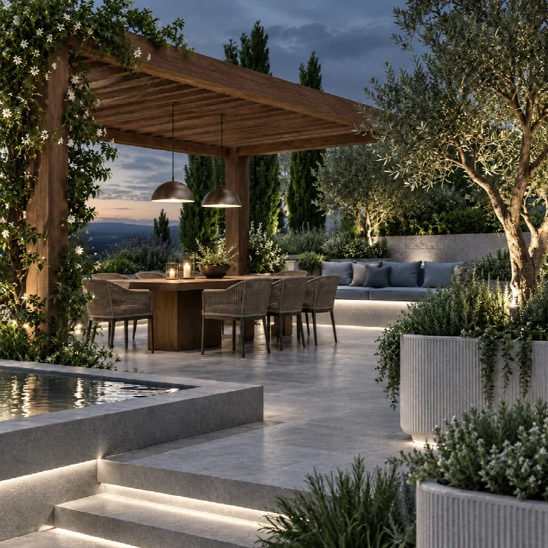 Landscape Elements & Outdoor Living representative design