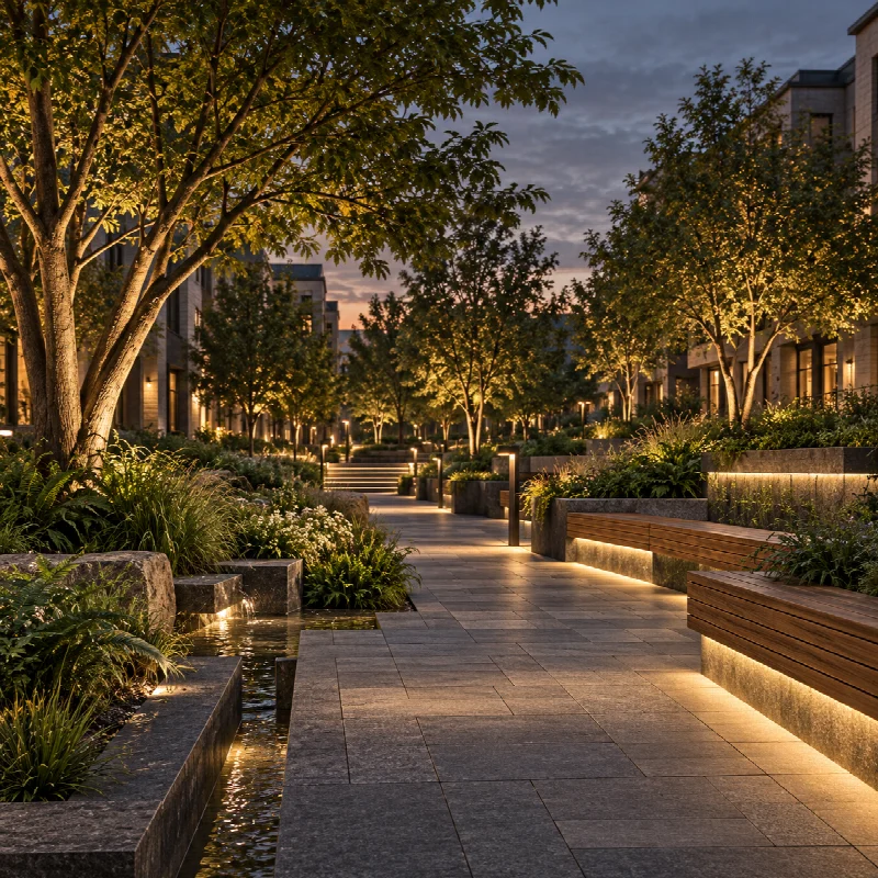 Urban Landscape & Public Realm representative design