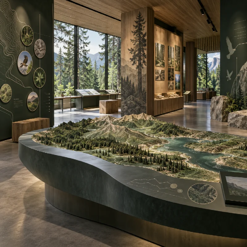 Visitor & Interpretation Centres representative design